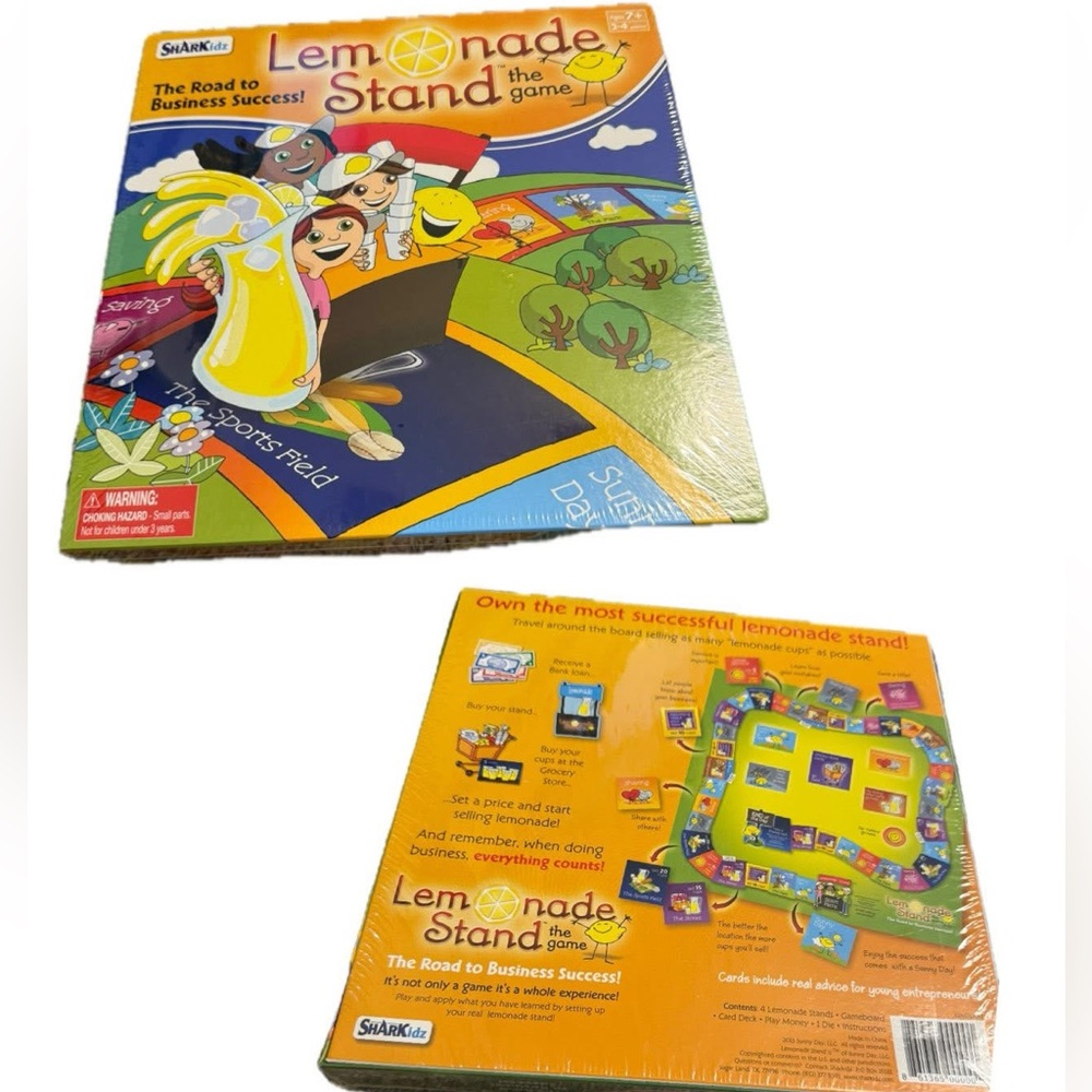 New lemonade stand board Game